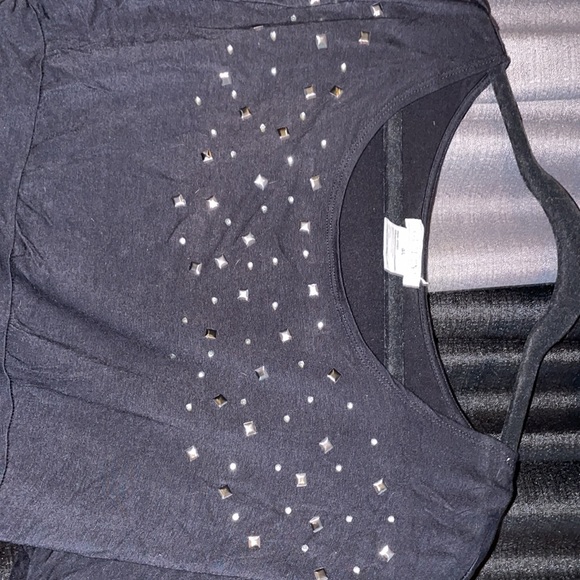 Black embossed tunic - Picture 2 of 4